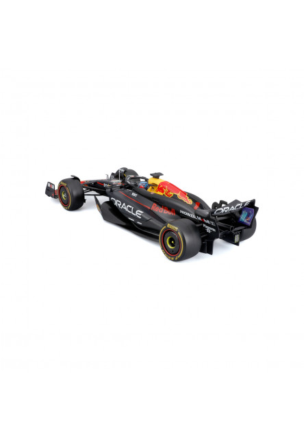 Bburago - RACE F1 v dekorativním boxu, Oracle Red Bull Racing RB20 (2024), #1 Max Verstappen, 1:24