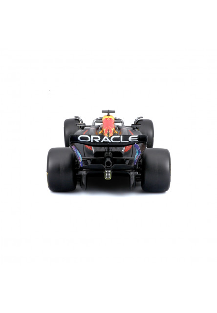Bburago - RACE F1 v dekorativním boxu, Oracle Red Bull Racing RB20 (2024), #1 Max Verstappen, 1:24