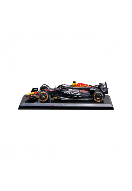 Bburago - RACE F1 v dekorativním boxu, Oracle Red Bull Racing RB20 (2024), #1 Max Verstappen, 1:24