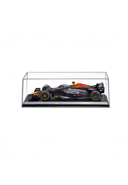 Bburago - RACE F1 v dekorativním boxu, Oracle Red Bull Racing RB20 (2024), #1 Max Verstappen, 1:24