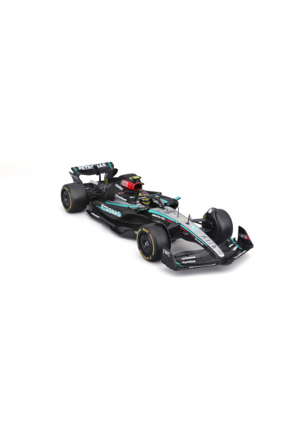 Bburago - RACE F1 v dekoratívnej krabičke, Mercedes-AMG Petronas W15 (2024) #44 Lewis Hamilton, 1:24