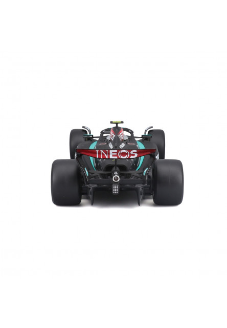 Bburago - RACE F1 v dekoratívnej krabičke, Mercedes-AMG Petronas W15 (2024) #44 Lewis Hamilton, 1:24