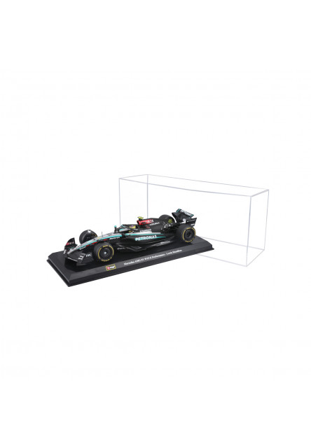 Bburago - RACE F1 v dekoratívnej krabičke, Mercedes-AMG Petronas W15 (2024) #44 Lewis Hamilton, 1:24