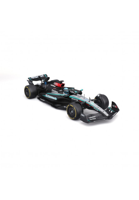 Bburago 1:24 RACE F1 v dekoratívnej krabičke, Mercedes-AMG Petronas W15 (2024), #63 George Russell