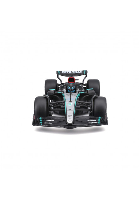 Bburago 1:24 RACE F1 v dekoratívnej krabičke, Mercedes-AMG Petronas W15 (2024), #63 George Russell