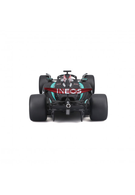 Bburago 1:24 RACE F1 v dekoratívnej krabičke, Mercedes-AMG Petronas W15 (2024), #63 George Russell
