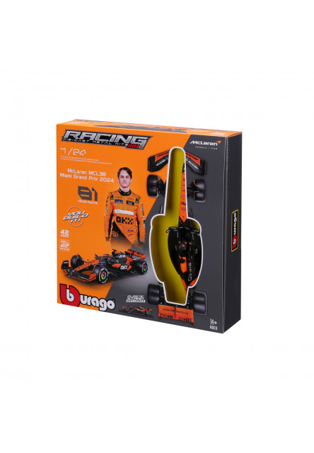 Bburago – RACING MODEL KIT, Formule McLaren Team MCL38 (2024), #81 Oscar Piastri