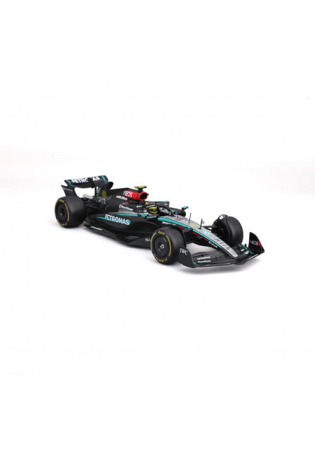 Bburago - RACING MODEL KIT, Formula Mercedes-AMG Petronas W15 (2024), #44 Lewis Hamilton, 1:24