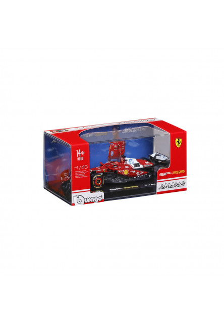 Bburago - RACE F1 v dekoratívnej krabičke, Ferrari SF-25 (2025), #16 Charles Leclerc, 1:43