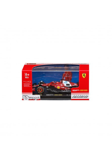 Bburago - RACE F1 v dekoratívnej krabičke, Ferrari SF-25 (2025), #16 Charles Leclerc, 1:43