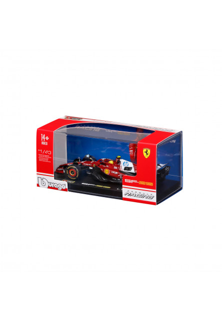 Bburago - RACE F1 v dekoratívnej krabičke, Ferrari SF-25 (2025), #44 Lewis Hamilton, 1:43