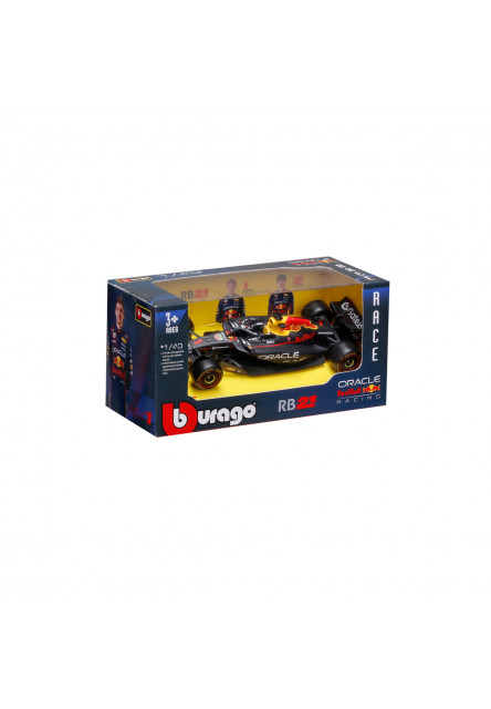 Bburago - RACE Formula F1, Oracle Red Bull Racing RB21 (2025), #1 Max Verstappen, 1:43
