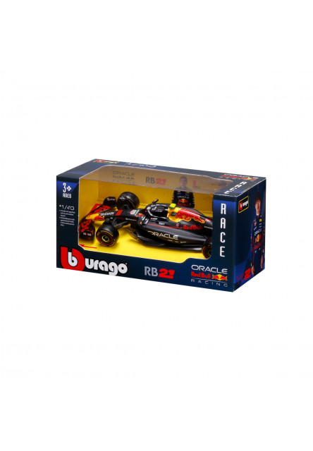 Bburago - RACE Formula F1, Oracle Red Bull Racing RB21 (2025), #22 Yuki Tsunoda, 1:43