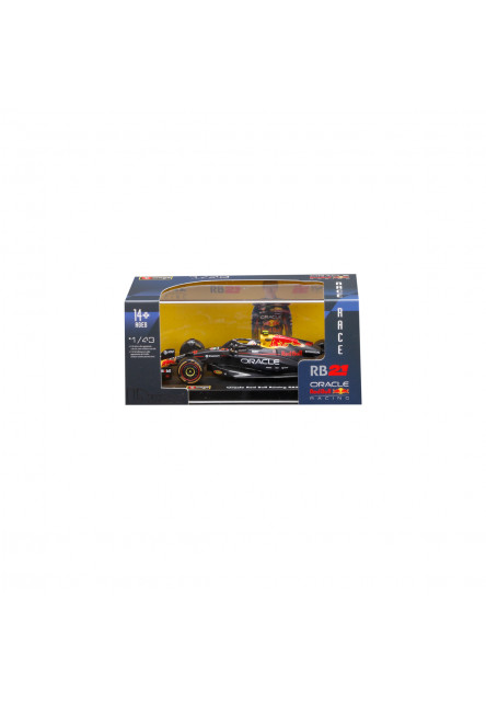 Bburago - RACE F1 v dekoratívnej krabičke, Oracle Red Bull Racing RB21 (2025), #22 Yuki Tsunoda, 1:4