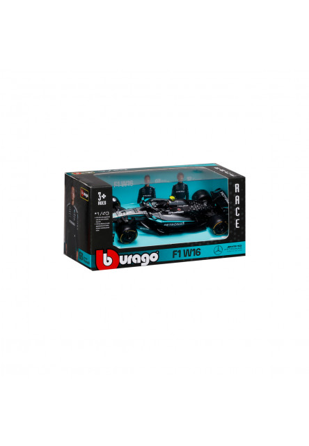 Bburago - RACE Formula F1, Mercedes-AMG Petronas W16 (2025), #12 Kimi Antonelli, 1:43