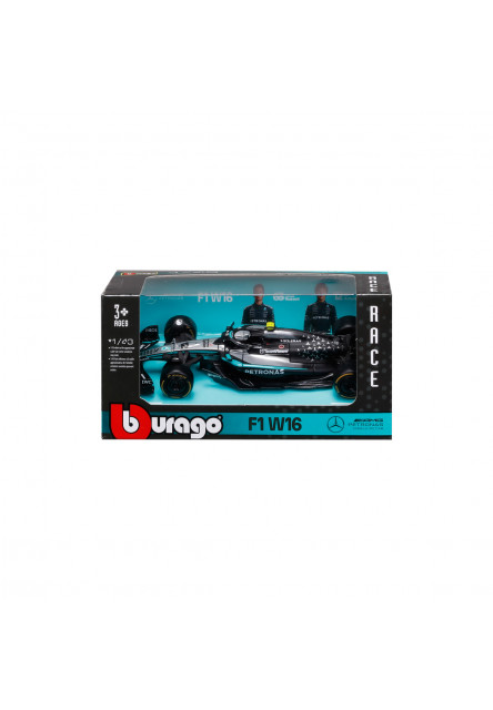 Bburago - RACE Formula F1, Mercedes-AMG Petronas W16 (2025), #12 Kimi Antonelli, 1:43