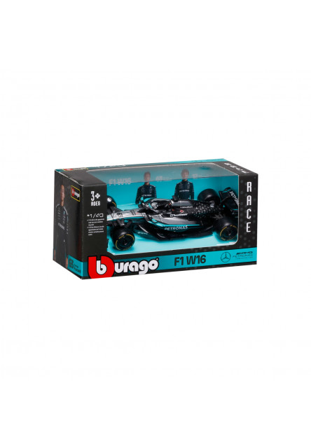Bburago - RACE Formula F1, Mercedes-AMG Petronas W16 (2025), #63 George Russell, 1:43