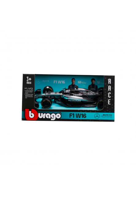 Bburago - RACE Formula F1, Mercedes-AMG Petronas W16 (2025), #63 George Russell, 1:43