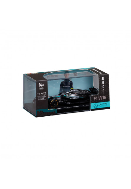Bburago - RACE F1 v dekoratívnej krabičke, Mercedes-AMG Petronas W16 (2025), #12 Kimi Antonelli 1:43