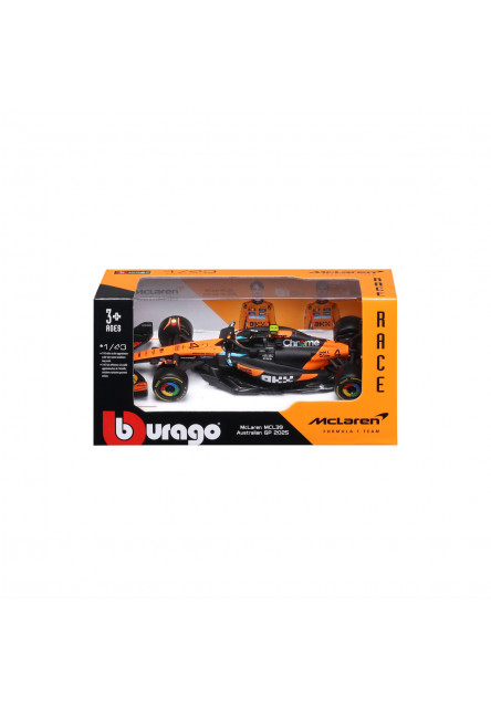 Bburago - RACE Formula F1, McLaren F1 MCL39 (2025), #4 Lando Norris, 1:43