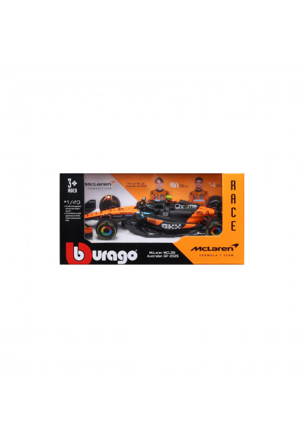 Bburago - RACE Formula F1, McLaren F1 MCL39 (2025), #4 Lando Norris, 1:43