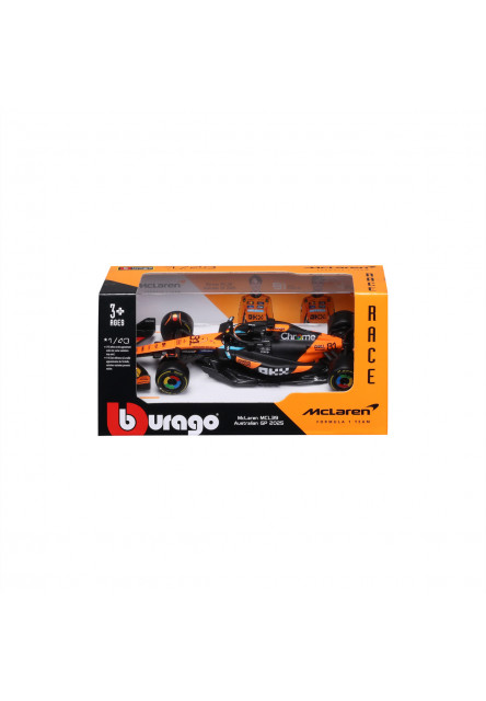 Bburago - RACE Formula F1, McLaren F1 MCL39 (2025), #81 Oscar Piastri, 1:43