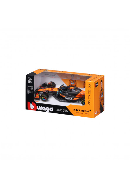 Bburago - RACE Formula F1, McLaren F1 MCL39 (2025), #81 Oscar Piastri, 1:43