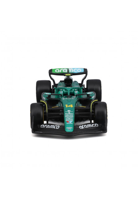 Bburago - RACE Formula F1, Aston Martin AMR25 (2025), #14 Fernando Alonso, 1:43