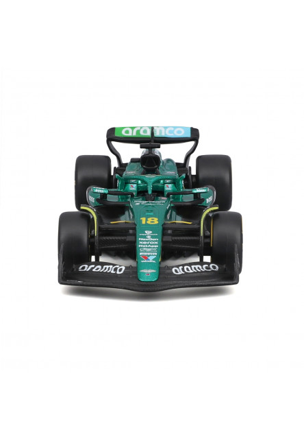 Bburago - RACE Formula F1, Aston Martin AMR25 (2025), #18 Lance Stroll, 1:43