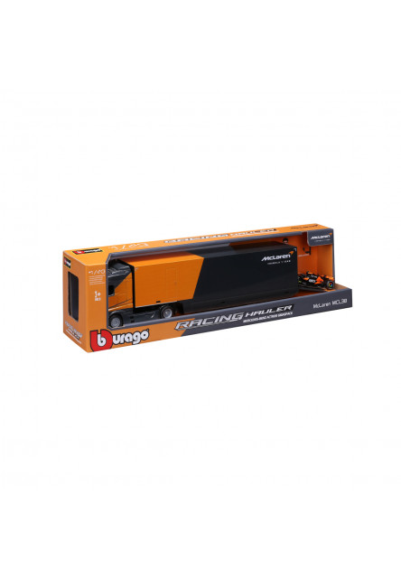 Bburago 1:43 F1 + Nákladné vozidlo - McLaren F1 MCL38 Lando Norris