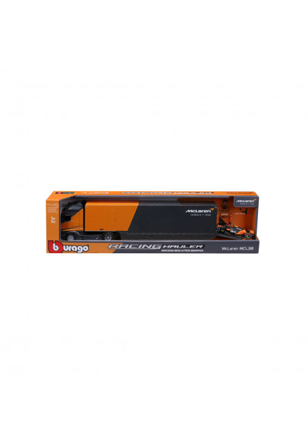 Bburago 1:43 F1 + Nákladné vozidlo - McLaren F1 MCL38 Lando Norris