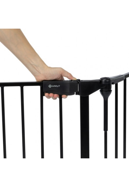 Zábrana Modular 5 panelů Black