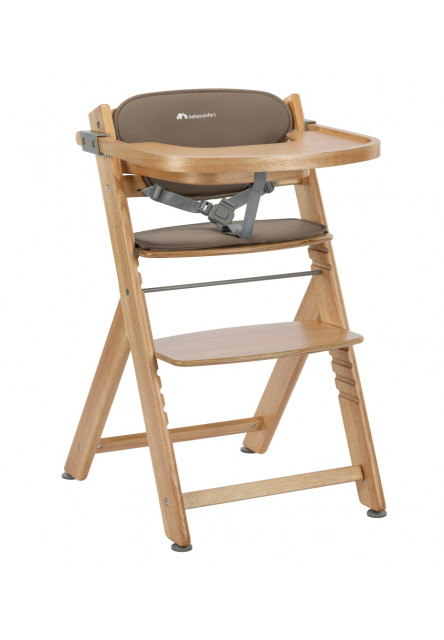 Timba židlička rostoucí Natural Wood s podložkou
