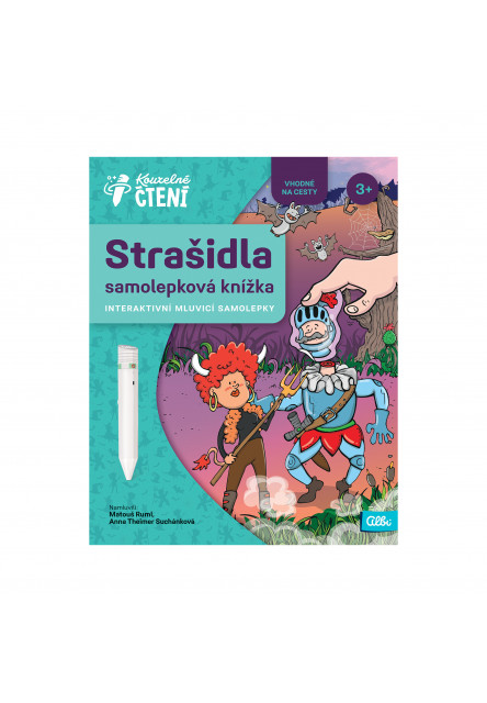 KČ Samolepková knížka Strašidla