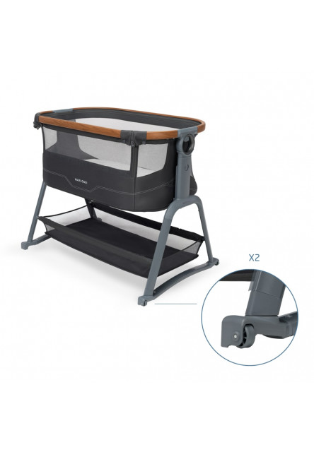 Iora Plus postýlka přenosná Elegance Graphite
