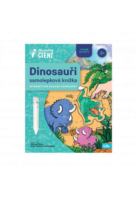 KČ Samolepková knížka Dinosauři