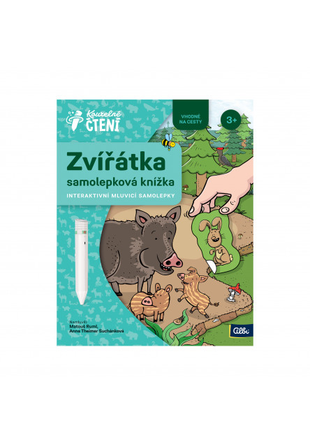 KČ Samolepková knížka Zvířátka
