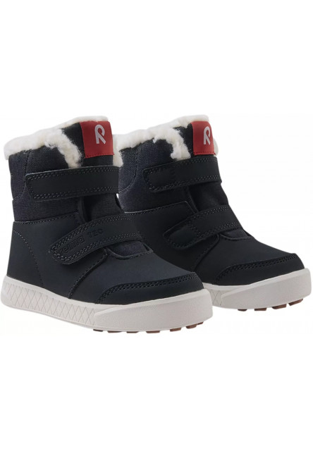Detské zimné topánky s membránou Reima Pyrytys - Soft black