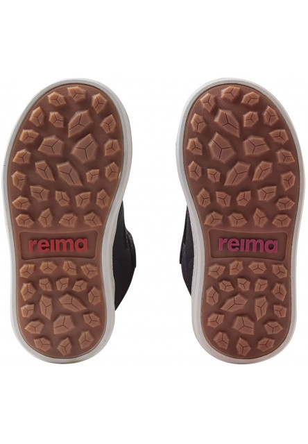 Detské zimné topánky s membránou Reima Pyrytys - Soft black