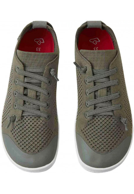 Detské barefoot topánky Reima Astelu - Greyish green