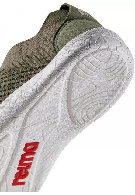 Detské barefoot topánky Reima Astelu - Greyish green