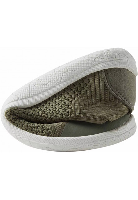 Detské barefoot topánky Reima Astelu - Greyish green