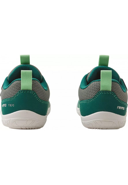 Detské barefoot topánky s membránou Reima Tepastelu - Greyish green