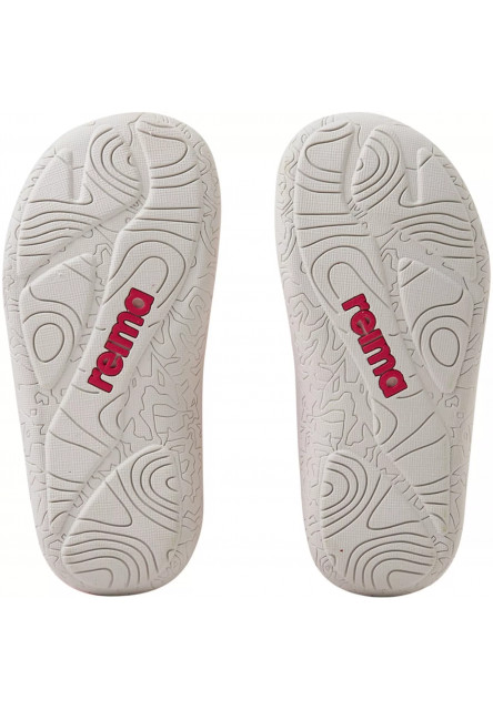 Detské barefoot topánky s membránou Reima Tepastelu - Greyish green