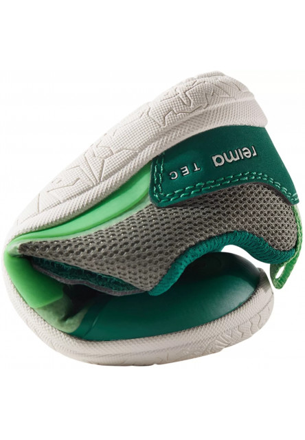 Detské barefoot topánky s membránou Reima Tepastelu - Greyish green