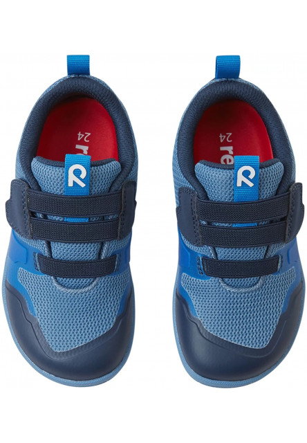 Detské barefoot topánky s membránou Reima Tepastelu - Blue Ocean