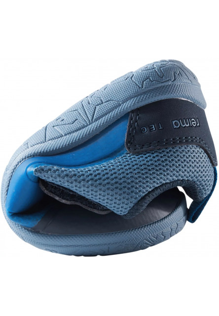 Detské barefoot topánky s membránou Reima Tepastelu - Blue Ocean