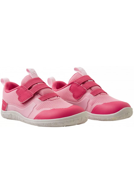 Detské barefoot topánky s membránou Reima Tepastelu - Sunset Pink