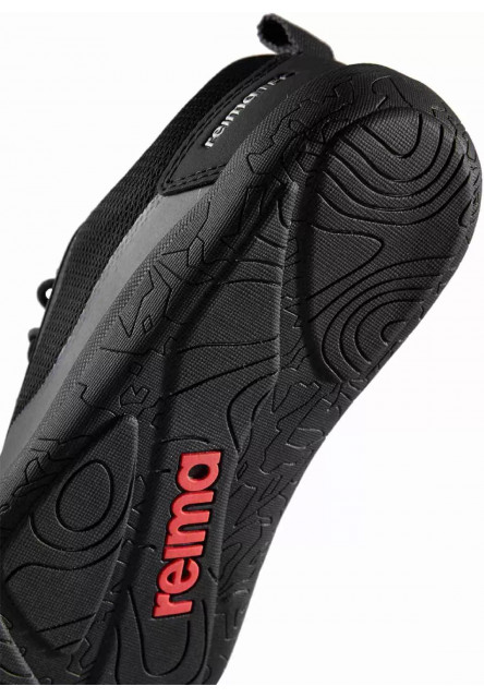 Detské barefoot topánky s membránou Reima Tallustelu - Black