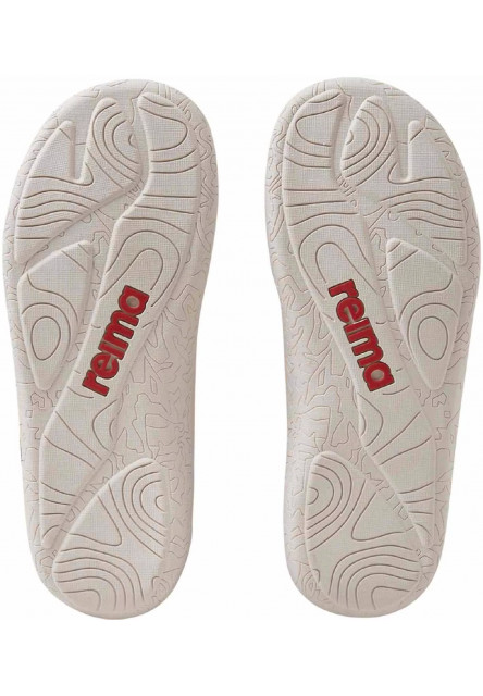 Detské barefoot topánky s membránou Reima Tallustelu - Greyish green